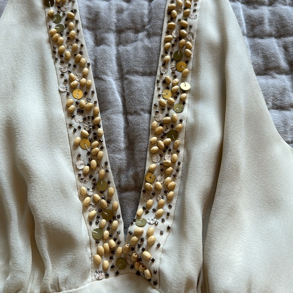 BCBGMAXAZRIA silk halter top - Picture 5 of 6